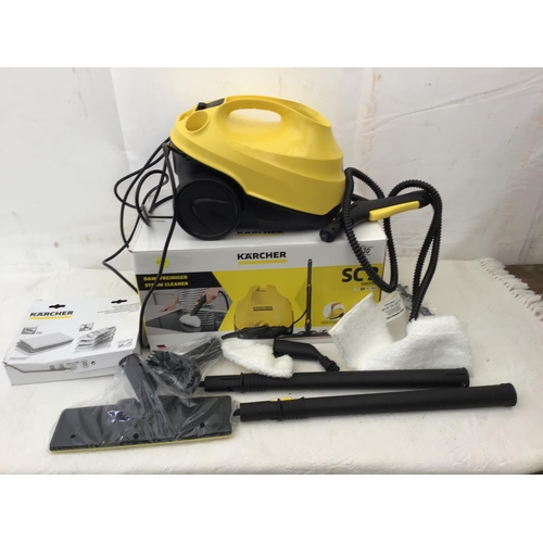 130 - KARCHER STEAM CLEANER AND PADS