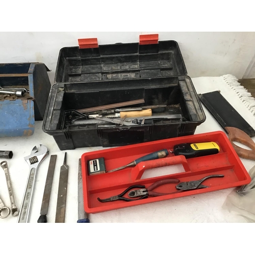 138 - 2 TOOL BOXES AND TOOLS