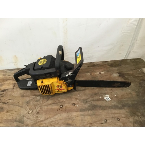 143 - 3 PETROL CHAINSAWS - SOLD FOR SPARES