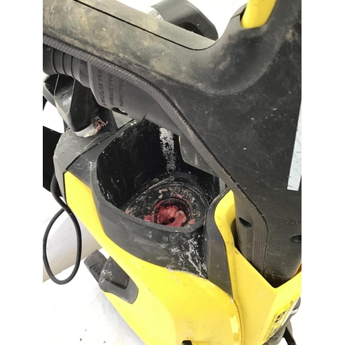 214 - KARCHER K4 PRESSURE WASHER W/O WITH ATTATCHMENTS