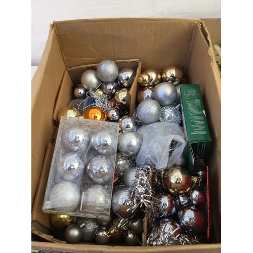 234 - 4 BOXES OF ODDS TO INCLUDE LAMPS, BINOCULARS KITCHENWARE ETC