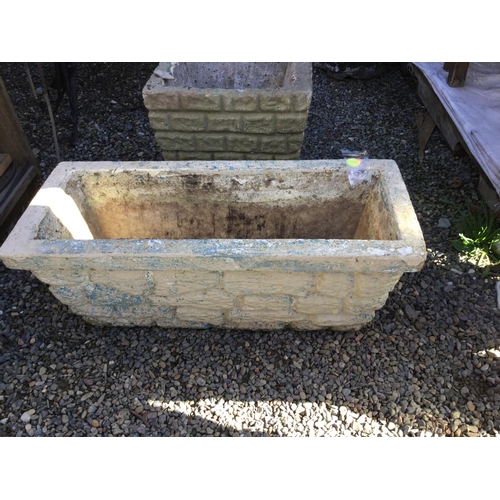 236 - GARDEN TROUGH AND PLANTER