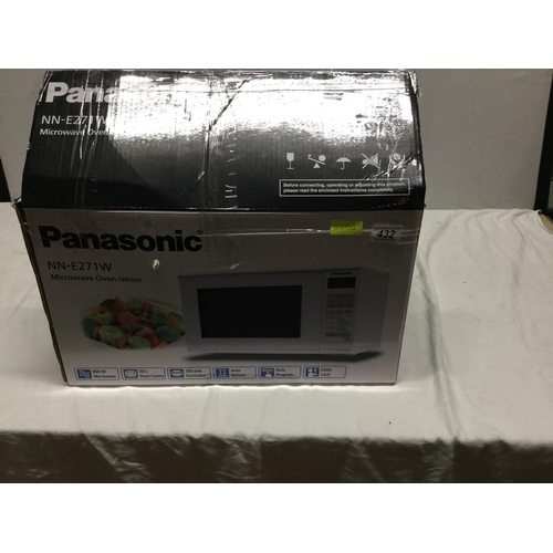 432 - PANOSINIC 800W MICROWAVE OVEN