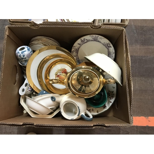 547 - 2 BOXES OF CHINA