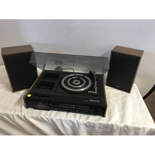 463 - **** WITHDRAWN******VINTAGE WALTHAM STEREO SYSTEM COMPLETE WITH SPEAKERS