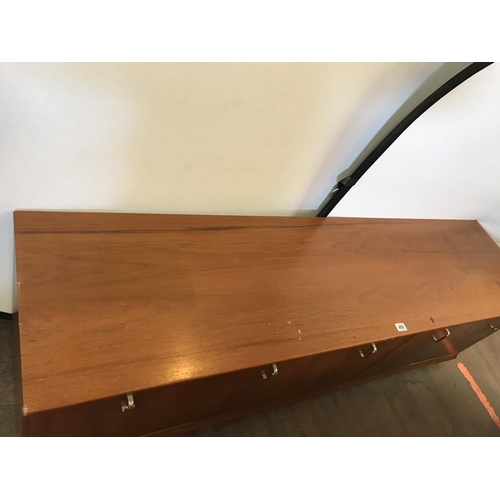 469 - 5 DOOR TEAK CABINET
L 74