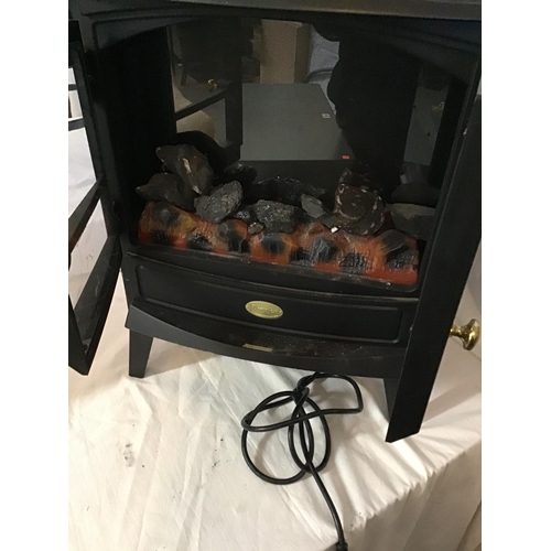 491 - DIMPLEX COAL EFFECT CONVECTOR FIRE