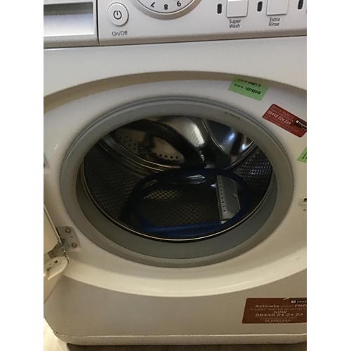 495 - HOTPOINT AQUARIOUS 6 KG AUTOMATIC WASHING MACHINE W/O