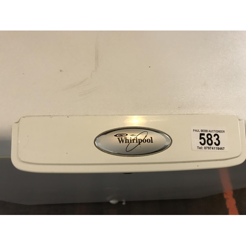 583 - WHIRLPOOL CHEST FREEZER
H 34