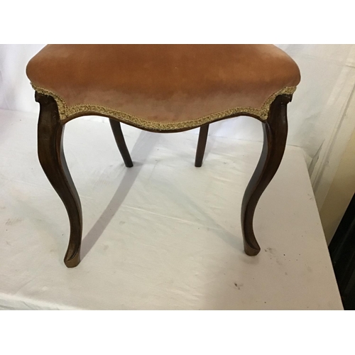 601 - VICTORIAN  MAHOGANY  DINING CHAIR