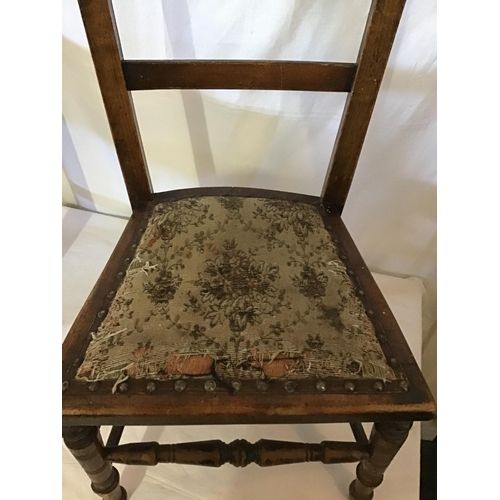 603 - EDWARDIAN  CHILDS CHAIR