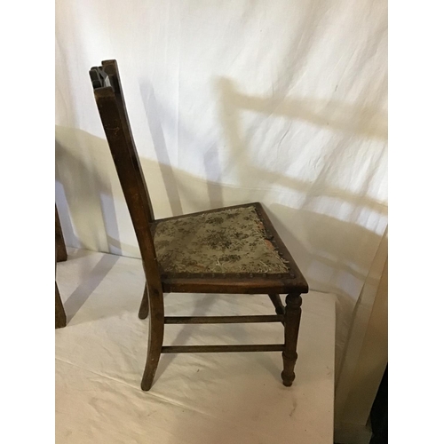 603 - EDWARDIAN  CHILDS CHAIR