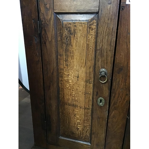 617 - EARLY OAK 2 DOOR WALL CUPBOARD
W 40