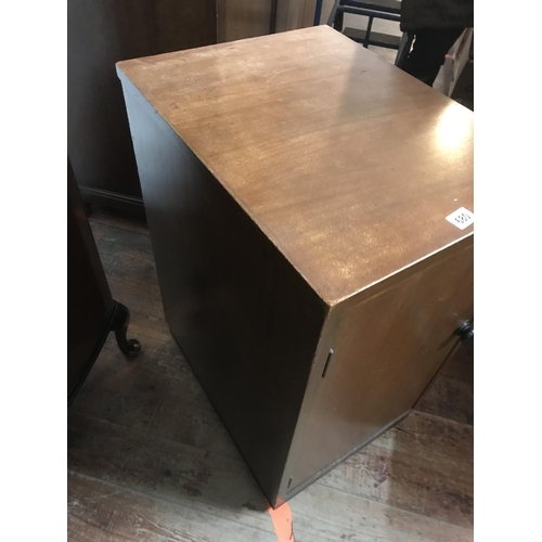 680 - VINTAGE SINGLE DOOR CABINET
H 34