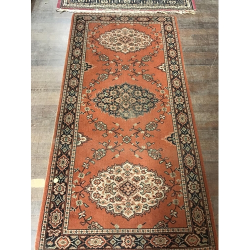 744 - 3 VINTAGE CARPETS
68 X 48