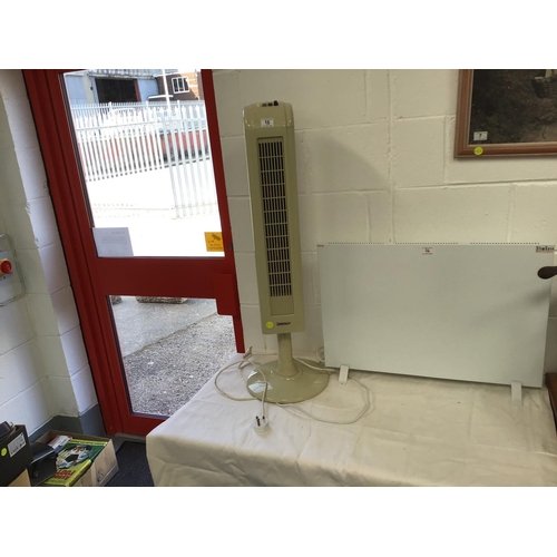 16 - ELECTRIC SLIMLINE RADIATOR & ELECTRIC IGENIX OSCILATING FAN