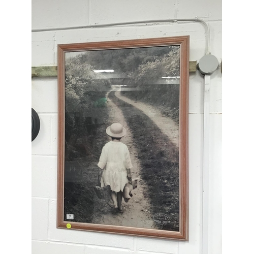 7 - REPRODUCTION FRAMED CAROLINE ARBER PRINT - 26