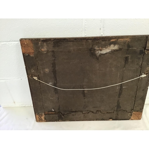 12 - VICTORIAN GILT FRAMED PRINT - LIFEBOAT AT SEA - 25