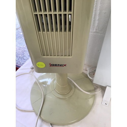 16 - ELECTRIC SLIMLINE RADIATOR & ELECTRIC IGENIX OSCILATING FAN