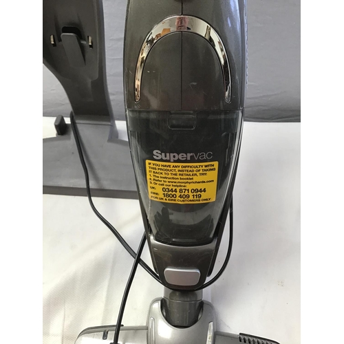 19 - MORPHY RICHARDS RECHARGEABLE SUPER VAC WITH DOCKING STATION- WORKING ORDER