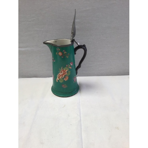 27 - 4 VICTORIAN WATER JUGS, GERMAN STEIN