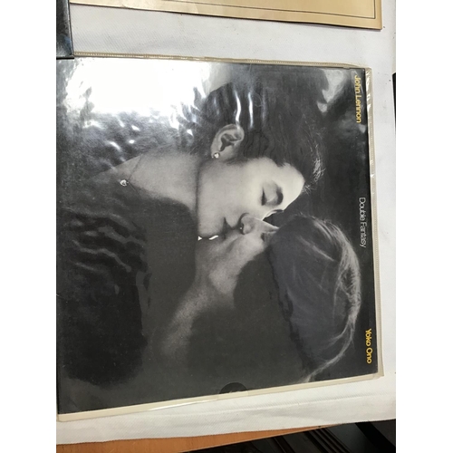 35 - QTY OF LP RECORDS & VINTAGE SINGLES