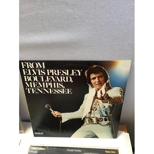 35 - QTY OF LP RECORDS & VINTAGE SINGLES