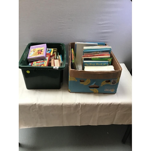 37 - 2 BOXES OF CHILDRENS BOOKS