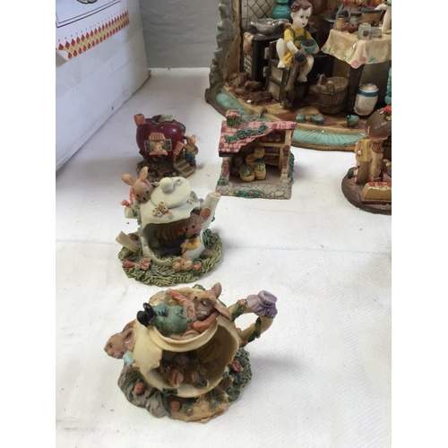 45 - BOX OF ORNAMENTS