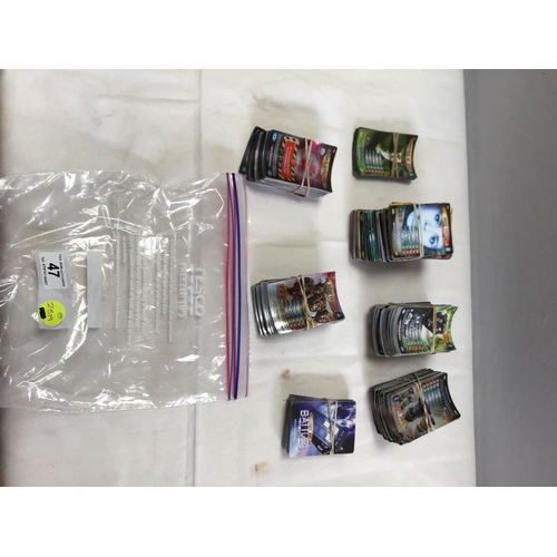 47 - DR WHO COLLECTABLE CARDS