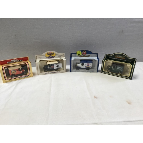 48 - 4 MODEL VANS