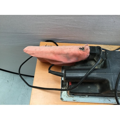 53 - 2 BOXES OF TOOLS - TO INCLUDE ROUTERS, CIRC SAW, BELT SANDER, PRESSURE WASHER ETC