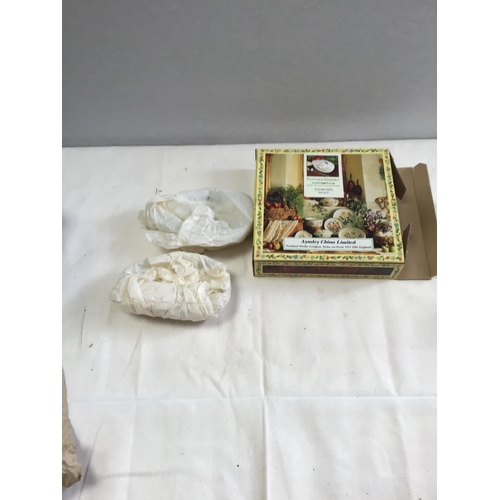 57 - QTY OF AYNSLEY ITEMS TO INCLUDE - BOXED SET OF 6 CUPS & SAUCERS ETC