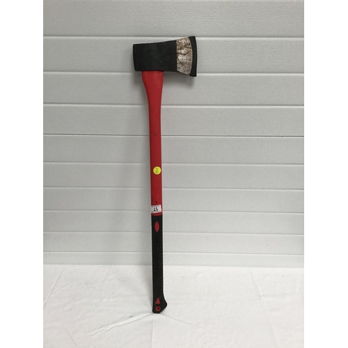17 - PLASTIC HANDLED AXE