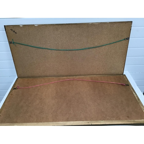 8 - PAIR OF GILT FRAMED TAPESTRY PICTURES - 42