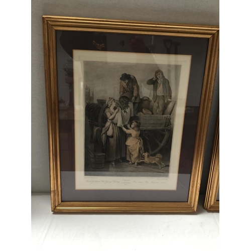 36 - 2 CRIES OF LONDON PRINTS - 19