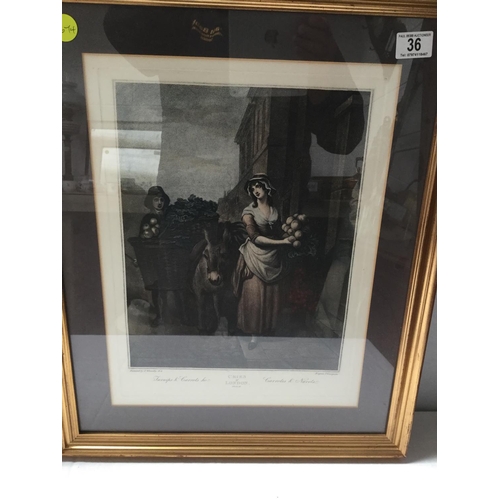 36 - 2 CRIES OF LONDON PRINTS - 19