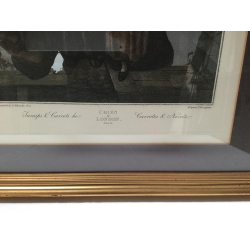 36 - 2 CRIES OF LONDON PRINTS - 19