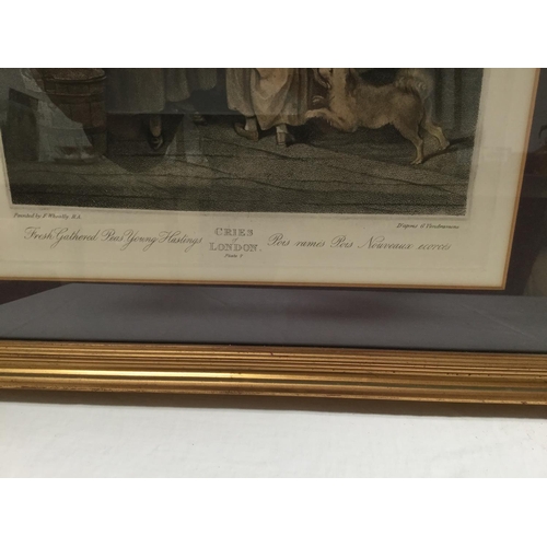 36 - 2 CRIES OF LONDON PRINTS - 19