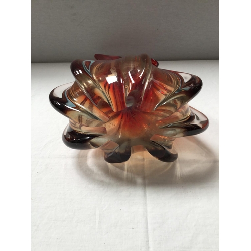 38 - LARGE MURANO GLASS JUG