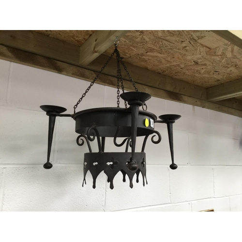 39 - HANGING METAL CANDLE HOLDER