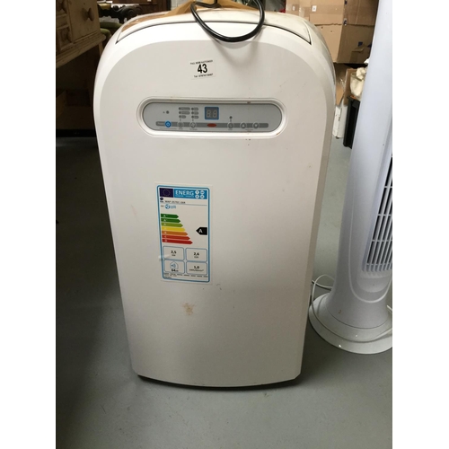 43 - DE HUMIDIFIER & HEATER - WORKING ORDER