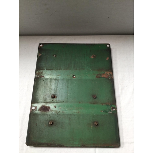 50 - RUSSIAN REPRODUCTION CAST IRON RAILWAY PLAQUE - 15.5