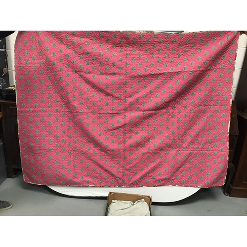 203 - 2 VINTAGE BEDSPREADS