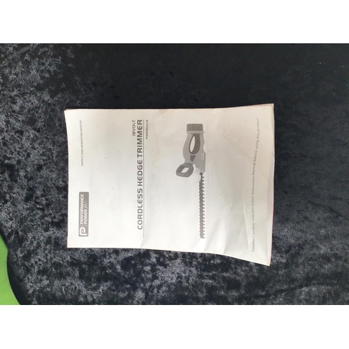 61 - 18V RECHARGEABLE CORDLESS HEDGETRIMMER