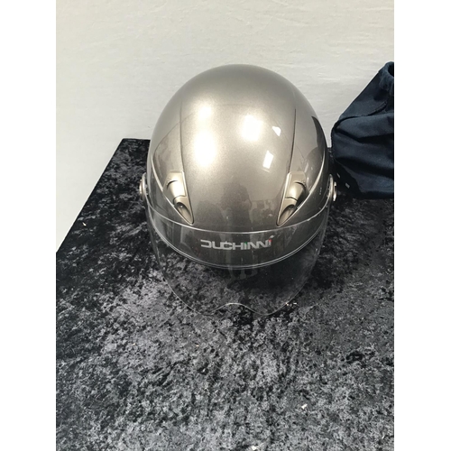 62 - 3 MOTORBIKE HELMETS