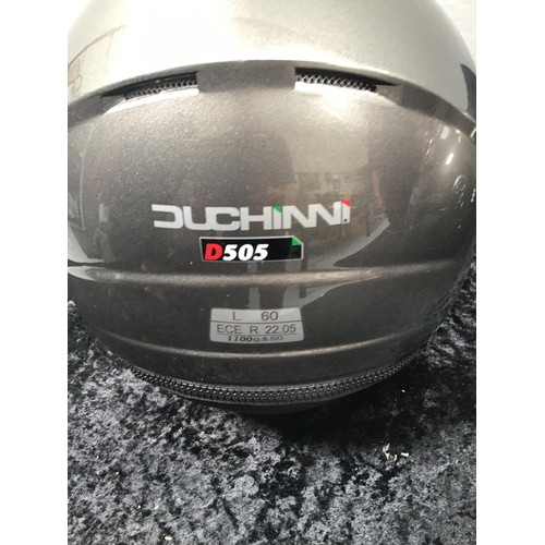 62 - 3 MOTORBIKE HELMETS