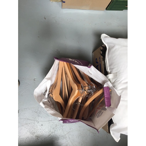 65 - 7 BOXES OF LINEN, BLANKETS, CURTAINS ETC