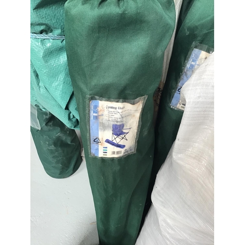 74 - LARGE QTY OF CAMPNG & CARAVAN EQUIPMENT TO INCLUDE 2 TENTS, DRIVEAWAY AWNING GAZEBO'S WINDBREAKS, ST... 