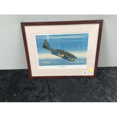 75 - KEITH WOODCOCK AIRCRAFT PRINT